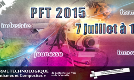La PFT 85 "Automatismes et Composites" vous présentera ses réalisations et fêtera ses dix ans le 7 juillet