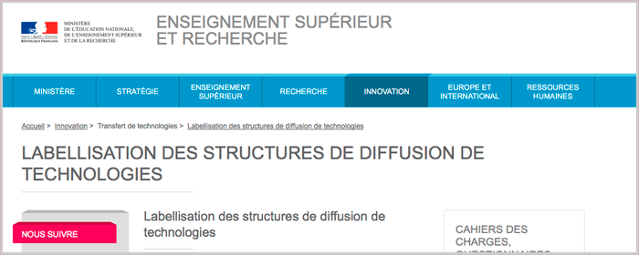 Le calendrier de labellisation des vagues 2015